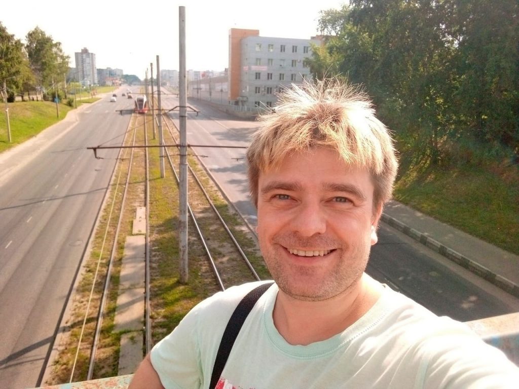 Александр Крылов в Череповце летом 2022 года